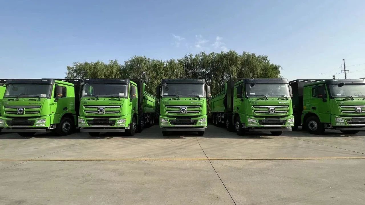 零污染、零排放--躍迪集團(tuán)新能源自卸渣土車(chē)