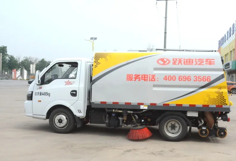 躍迪新能源小型洗掃車｜科技助力，清潔更高效