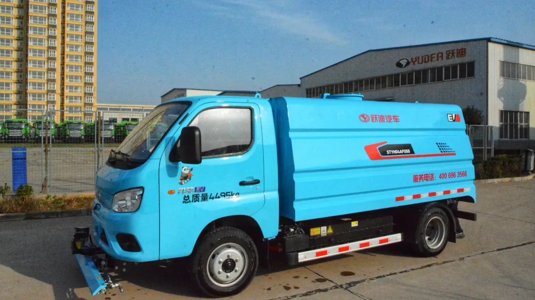 躍迪新能源汽車：綠色動力，引領(lǐng)未來環(huán)衛(wèi)新風尚·
